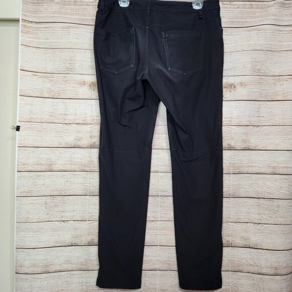 Lululemon Men's Everyday Pant Black Size 34 Golf Walking Casual Pockets Zipper - Picture 8 of 15